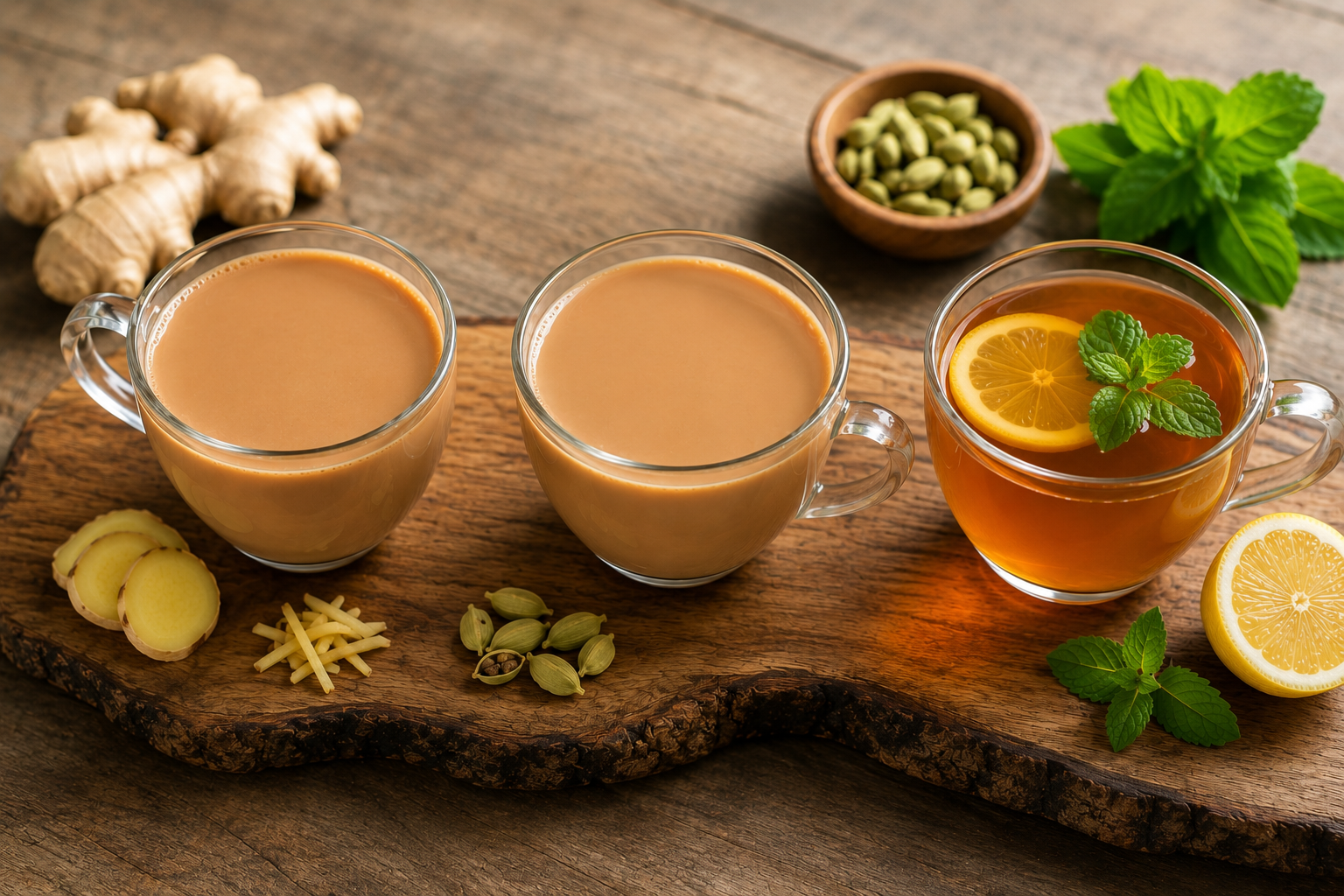 Ginger Elaichi Tea